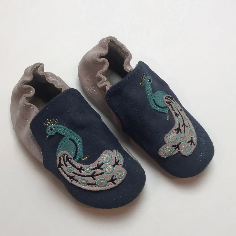 Robeez Peacock Soft Soles (size 12-18m)
